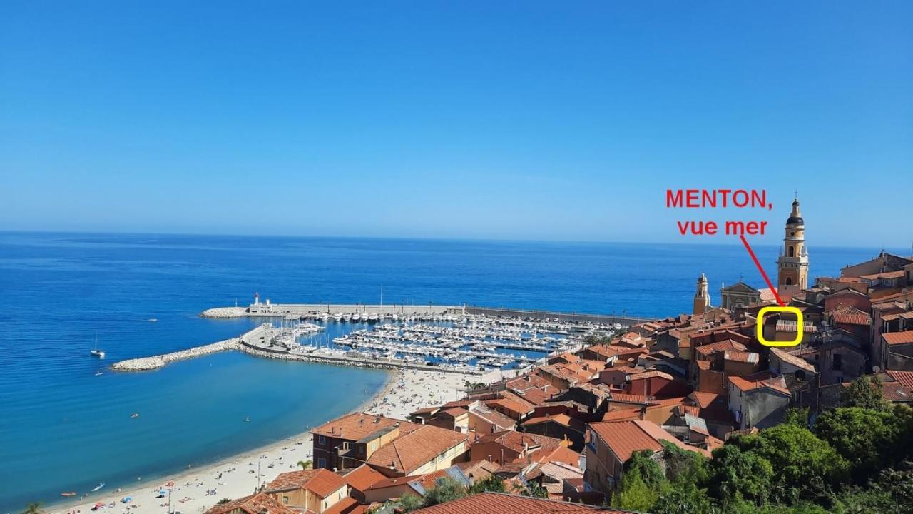 Menton, Centre Historique, Vue Mer Luaran gambar