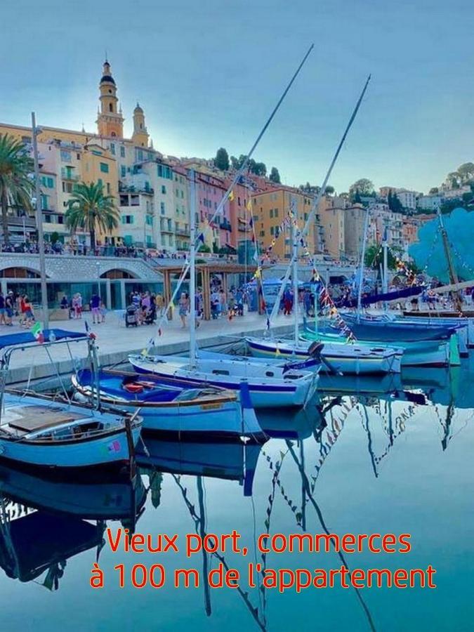 Menton, Centre Historique, Vue Mer Luaran gambar