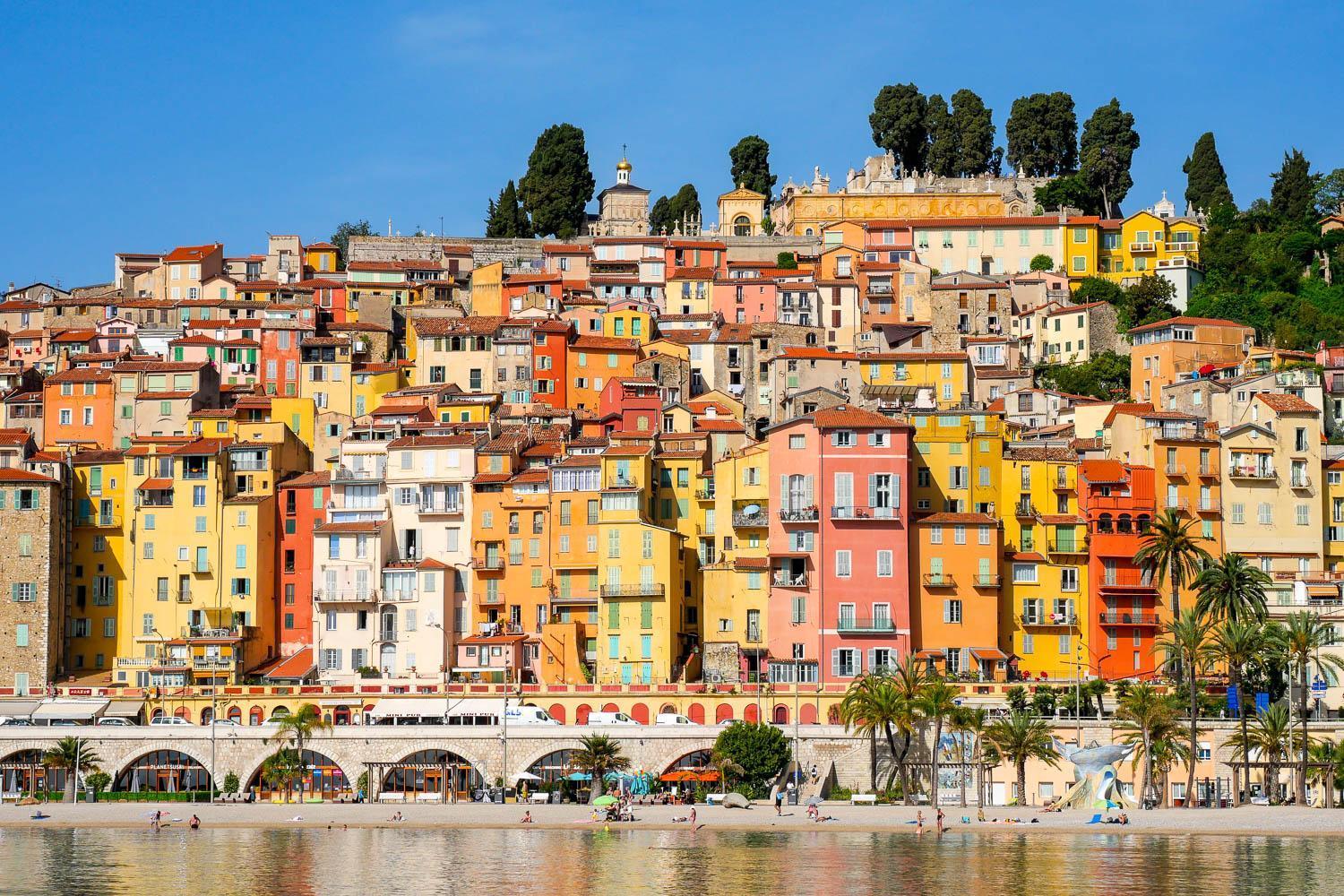 Menton, Centre Historique, Vue Mer Luaran gambar